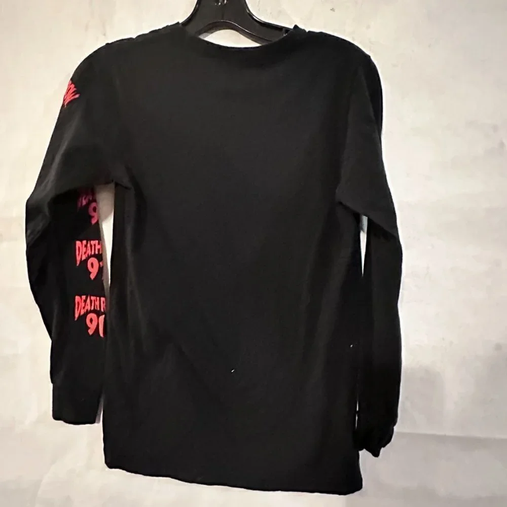 Death Row Records Long SLeeve NWOT Size Small Black Womens - Picture 6 of 6